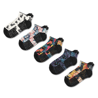Viasox Cozy Cat Ankle Compression Socks 5-Pack Bundle front view
