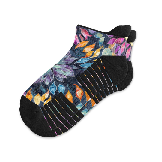 Crystal Garden Ankle Compression Socks
