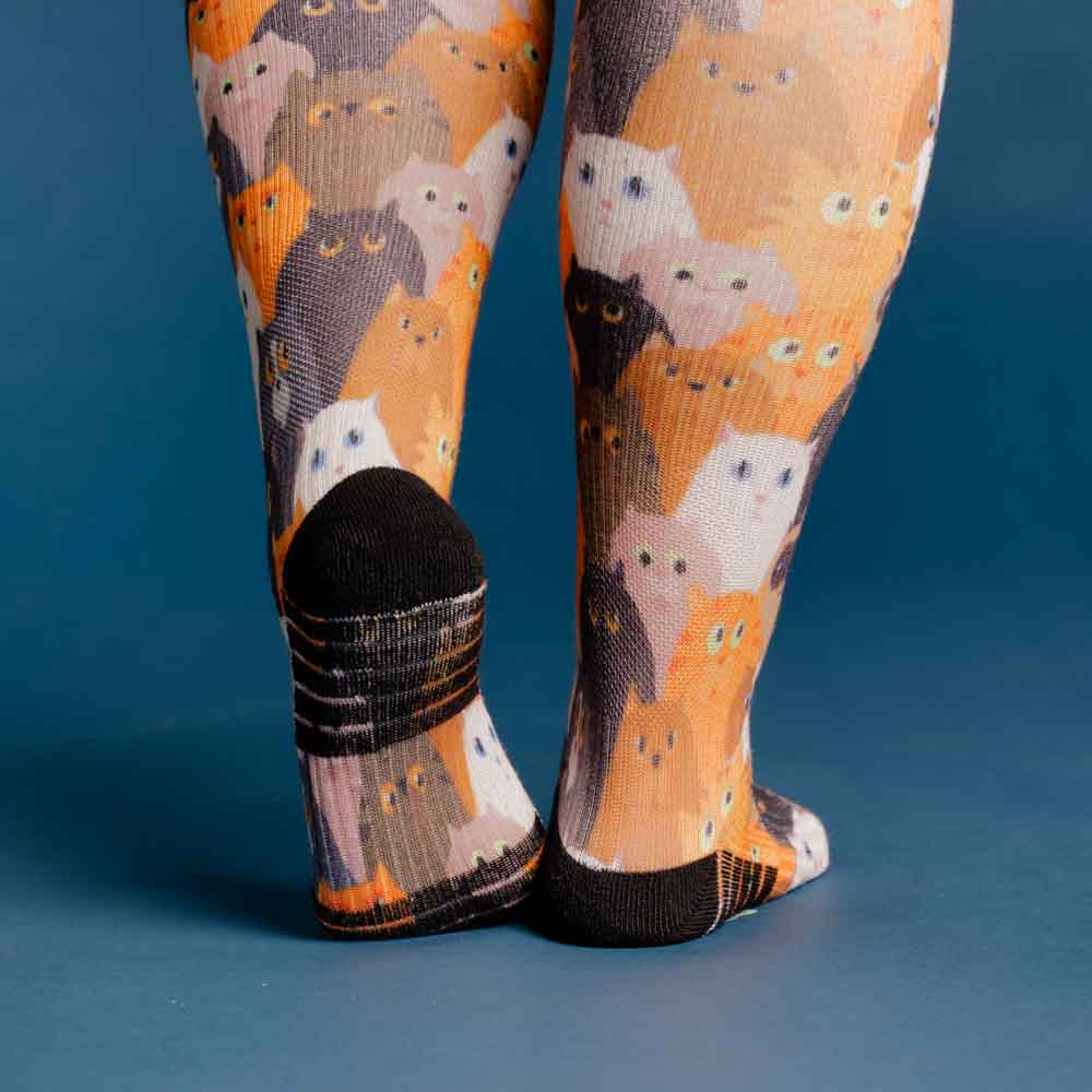 Cats compression socks
