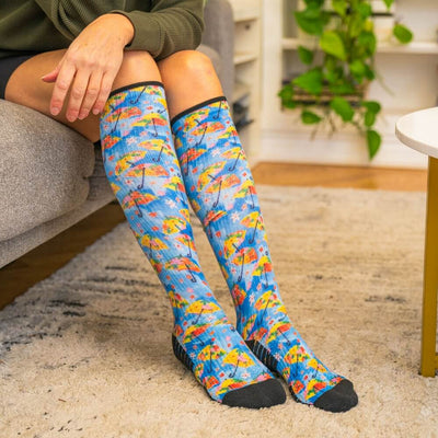 Viasox Spring Showers Compression Socks alternate view