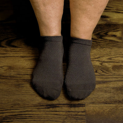 Viasox Black Ankle Socks alternate view
