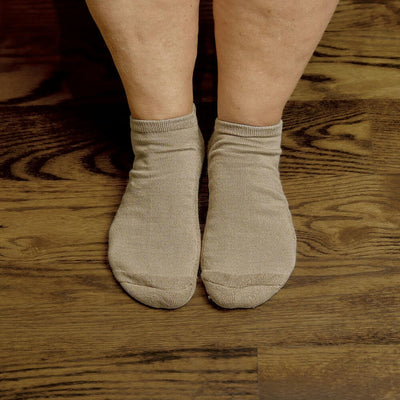 Viasox Tan Ankle Socks alternate view