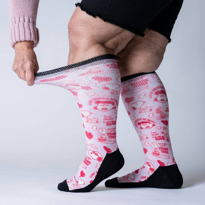 Viasox Love Stinks EasyStretch™ Socks detail close-up
