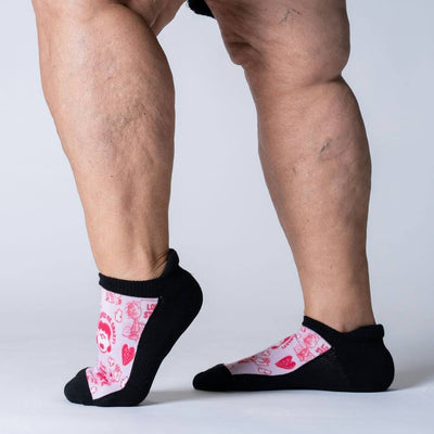 Viasox Love Stinks Ankle Socks Side View