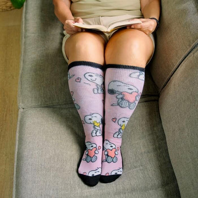 Viasox Snoopy Love EasyStretch™ Socks alternate view