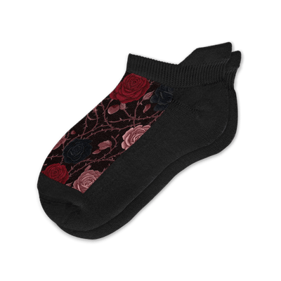 Dark Love Ankle Socks