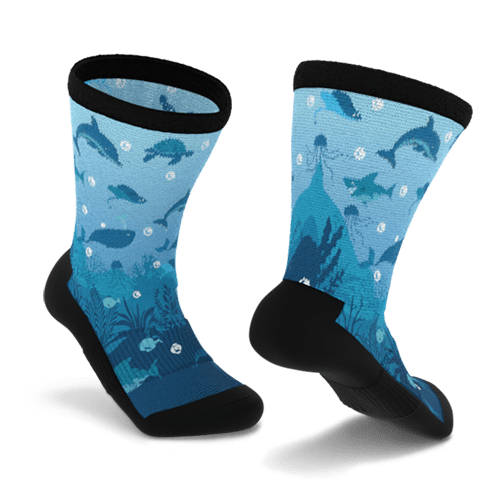 Crew sea life socks