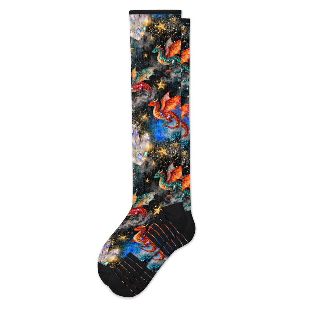 Dragon Galaxy Compression Socks | Viasox