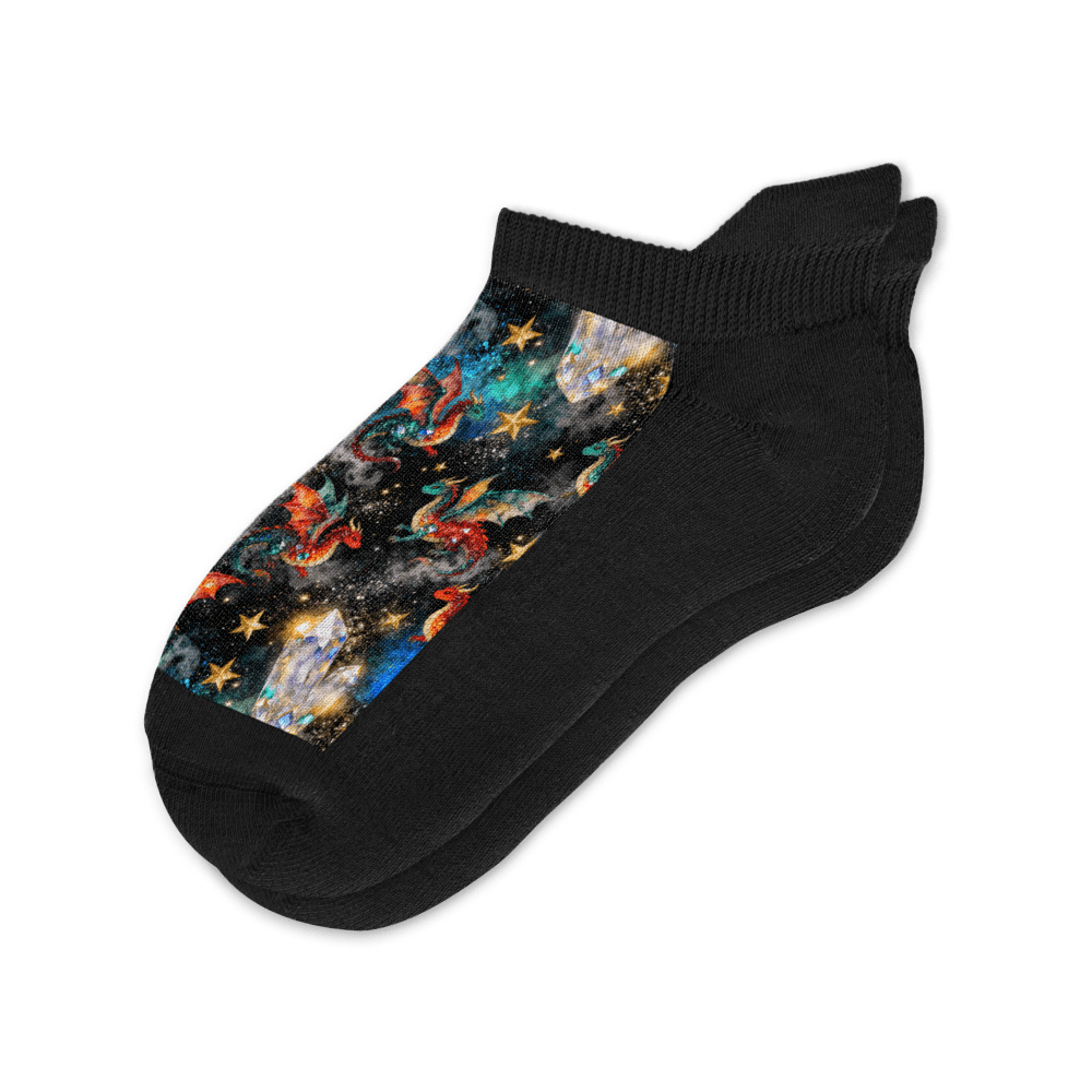 Dragon Galaxy Ankle Socks