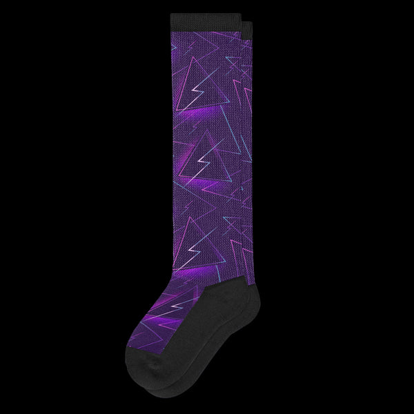 Purple Rain EasyStretch™ Diabetic Socks