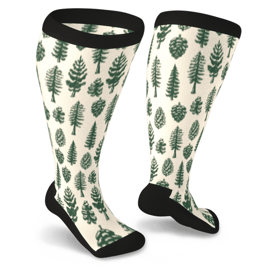 Evergreen Non-Binding Diabetic Socks