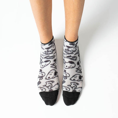 Viasox Snoopy Sox Ankle Compression Socks alternate view
