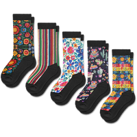 Viasox Fiesta EasyStretch™ Socks 5-Pack Bundle side view