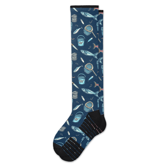 Fish ‘n Hooks Compression Socks