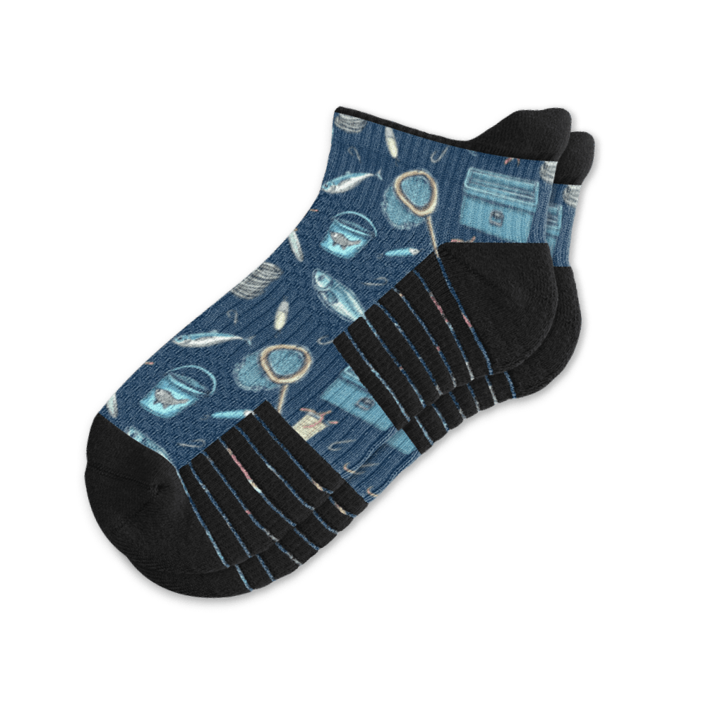 Fish ‘n Hooks Ankle Compression Socks – Viasox