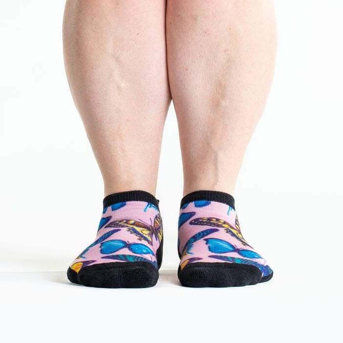 Diabetic women's & men's butterfly socks
