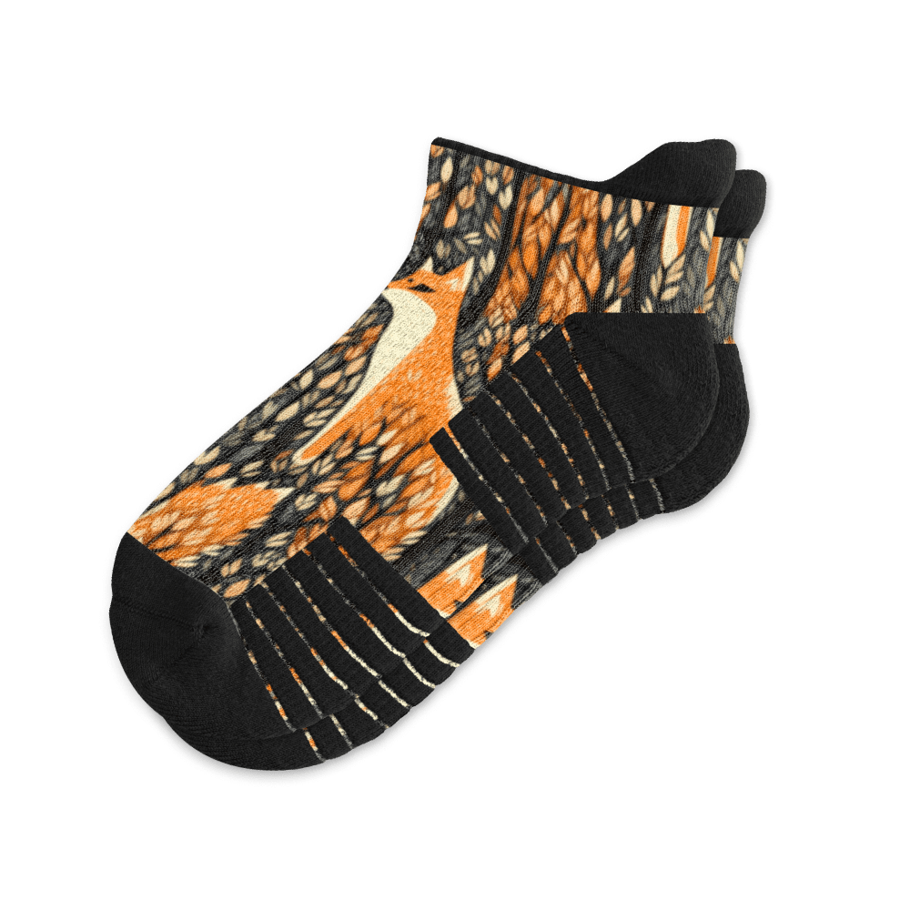 Fox Forest Ankle Compression Socks | Viasox