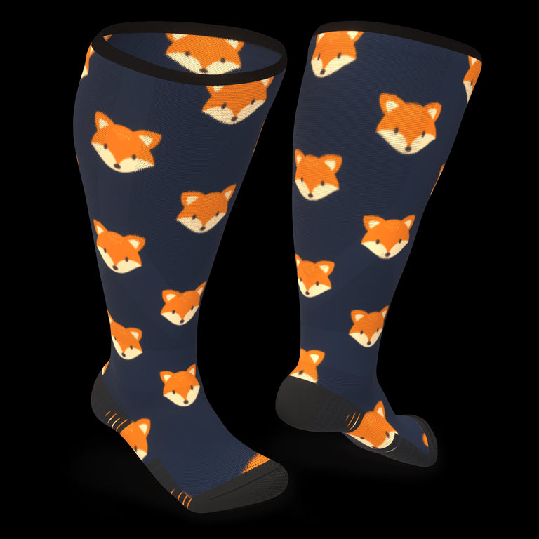 fox compression socks 