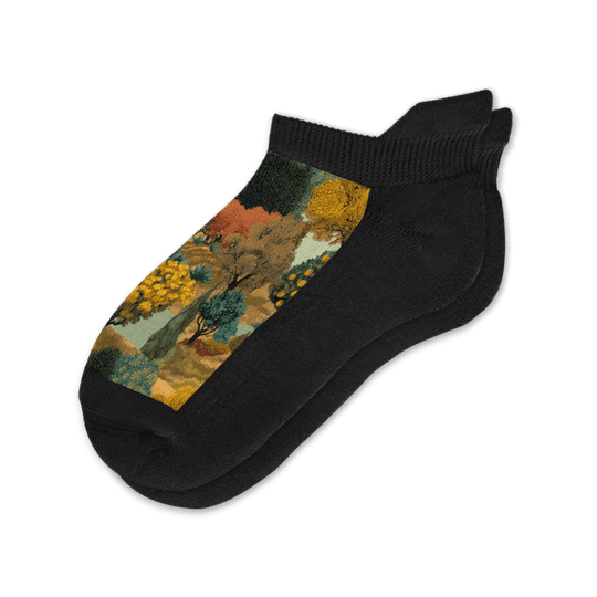 Golden Woods Ankle Socks