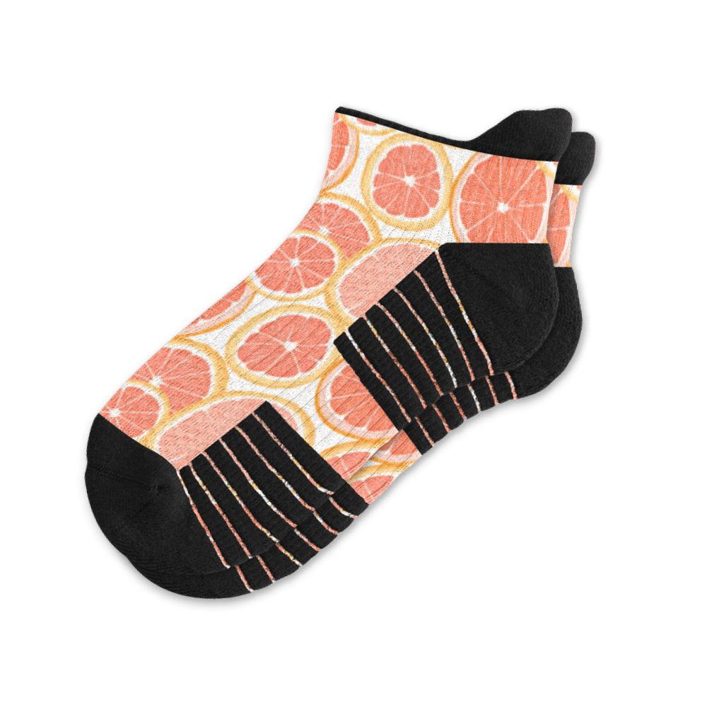 Grapefruit Dreams Ankle Compression Socks