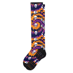 Halloween Tie Dye Compression Socks