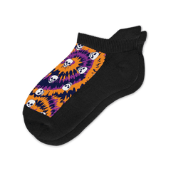 Halloween Tie Dye Ankle Socks