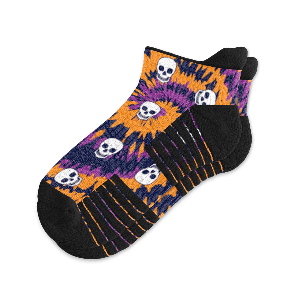 Halloween Tie Dye Ankle Compression Socks