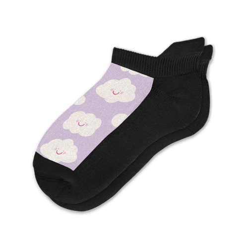 Happy Clouds Ankle Socks