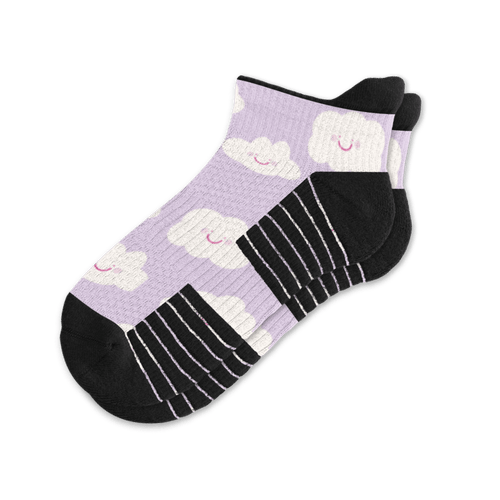 Happy Clouds Ankle Compression Socks