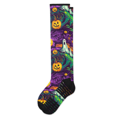 Haunted Night Compression Socks