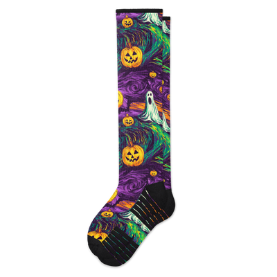 Haunted Night Compression Socks