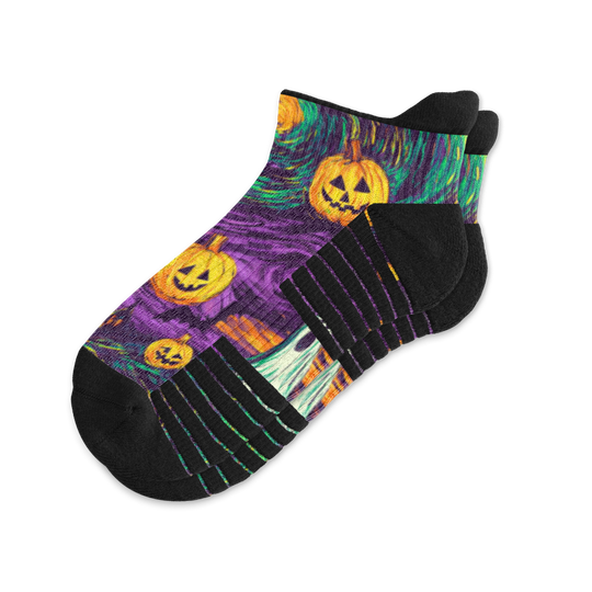 Haunted Night Ankle Compression Socks