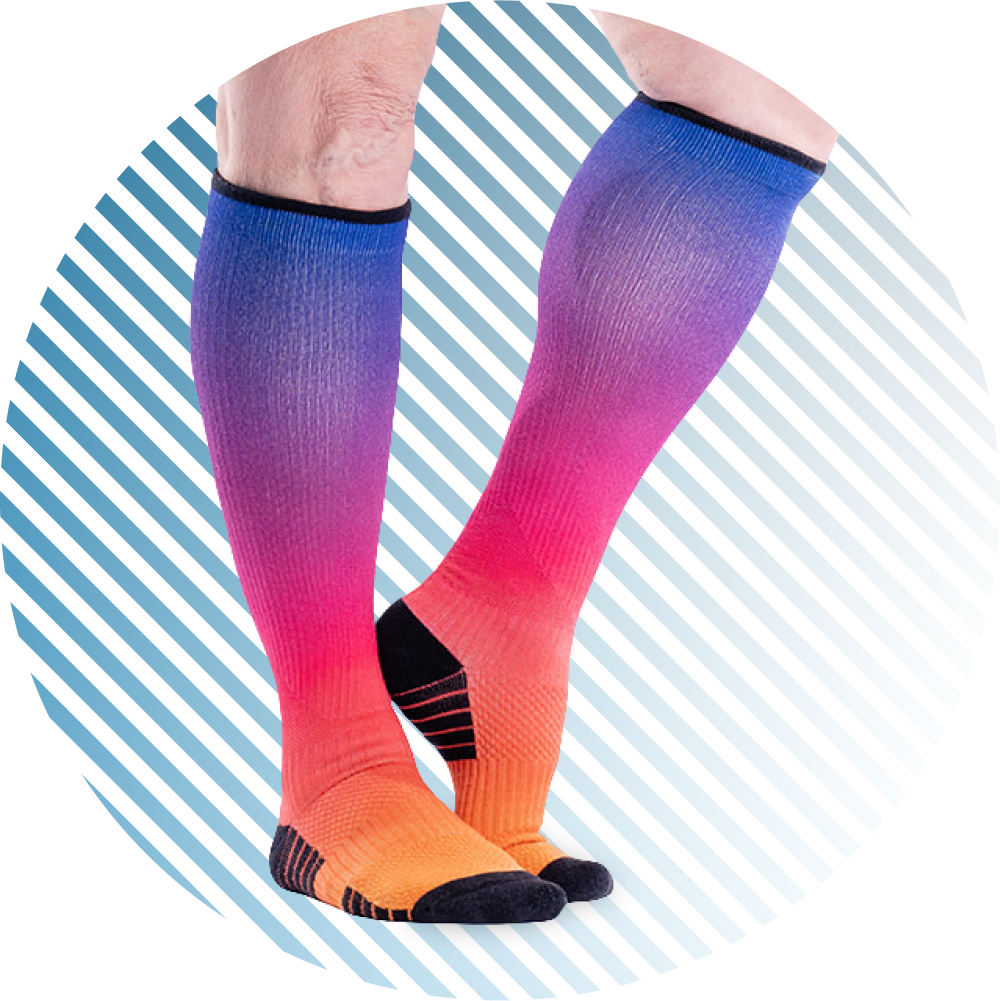 Compression Socks to help with circulation and leg support – Viasox