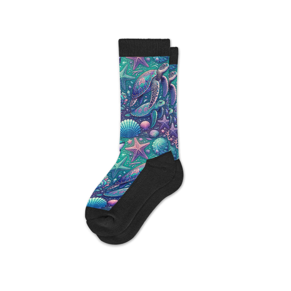 Iridescent Sealife EasyStretch™ Socks