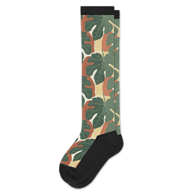 Jungle Leaves EasyStretch™ Socks