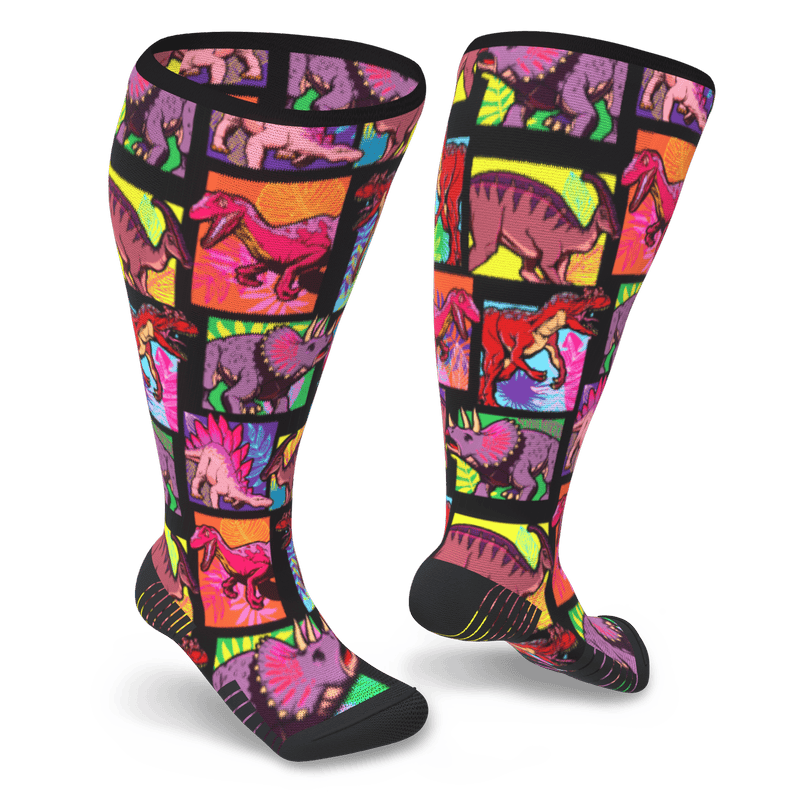 Jurassic Diabetic Compression Socks