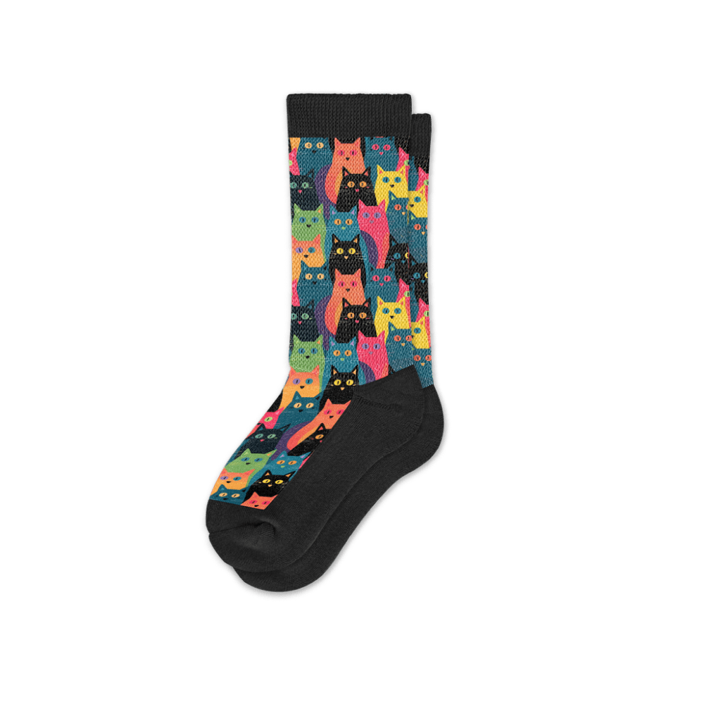 Viasox Kitty City EasyStretch Socks side view
