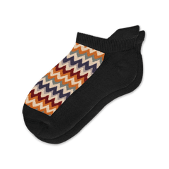 Knitted ZigZags Ankle Socks