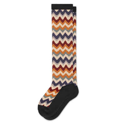 Knitted ZigZags EasyStretch™ Socks
