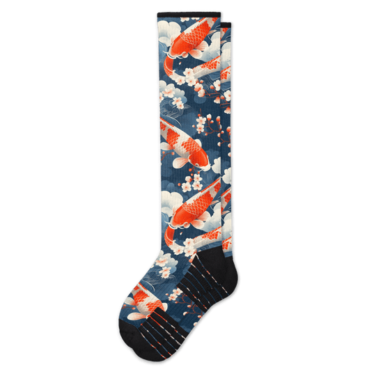Koi Blossoms  Compression Socks