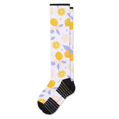 Lavender Lemon Compression Socks
