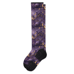 Lavender Night Compression Socks