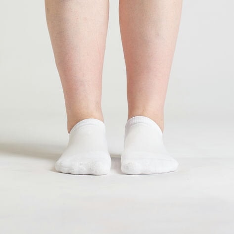 Black & White Diabetic Ankle Socks Bundle 8-Pack
