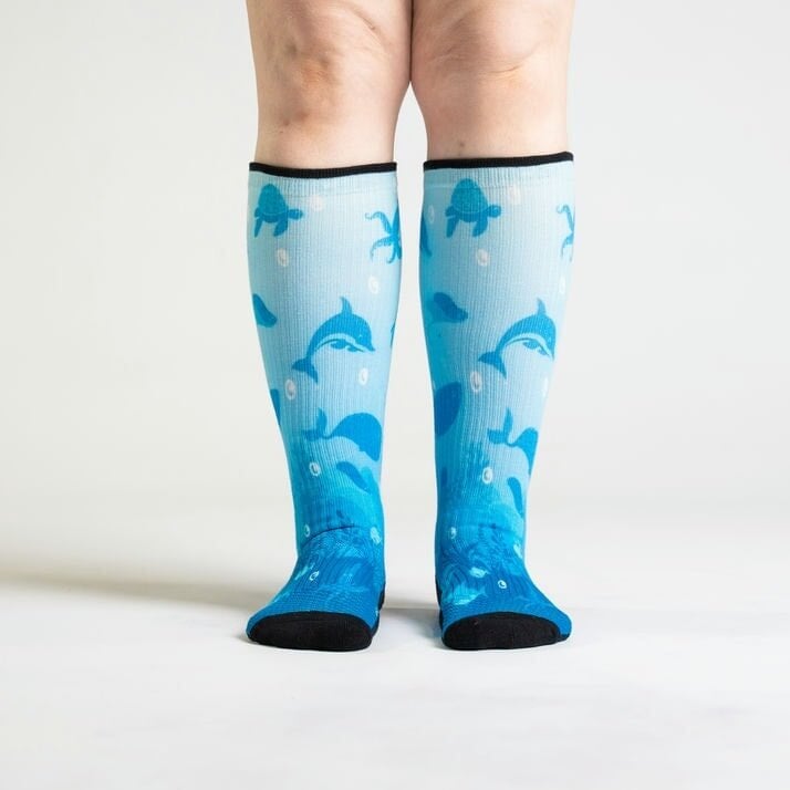 Softest Compression Socks - Dark Waters 3-Pack | Viasox