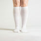 White Diabetic Compression Socks Bundle 6-Pack