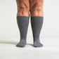 Gray Non-Binding Diabetic Socks Bundle 6-Pack