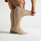 Tan Non-Binding Diabetic Socks