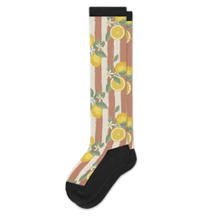 Lemon Stripes EasyStretch™ Socks