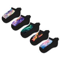 Viasox Magic Marble Ankle Socks 5-Pack Bundle front view