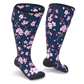 Blossoms compression socks